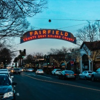 Downtownfairfieldsign:visitfairfieldca Visit Fairfield